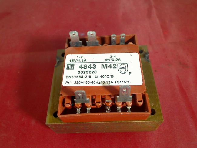 power supply Transformer 4843 M42 0023220 Jura Impressa E70 Typ 627 A1