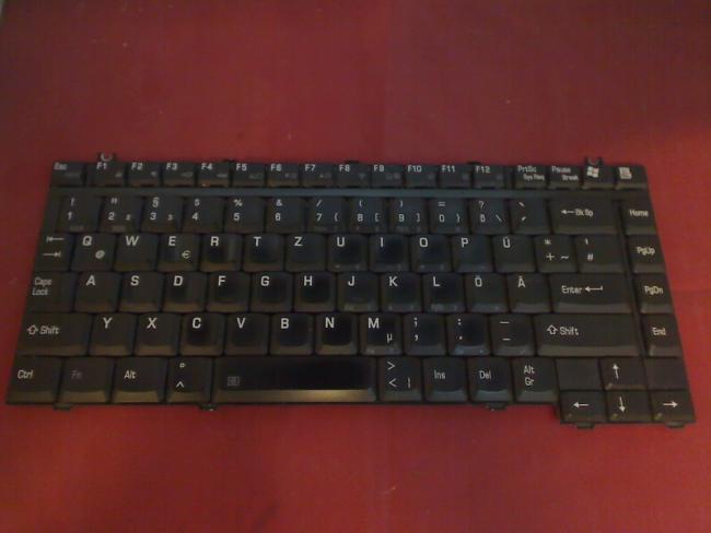Original Keyboard German 6037B0001411 GR Toshiba Satellite M40-265