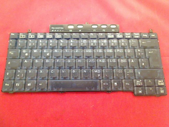 Original Keyboard NSK-A8S0G GERMAN Fujitsu Amilo D 7800