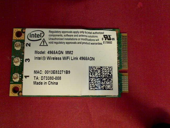 Wlan W-Lan WiFi Card Board Module board circuit board FS Lifebook E8310