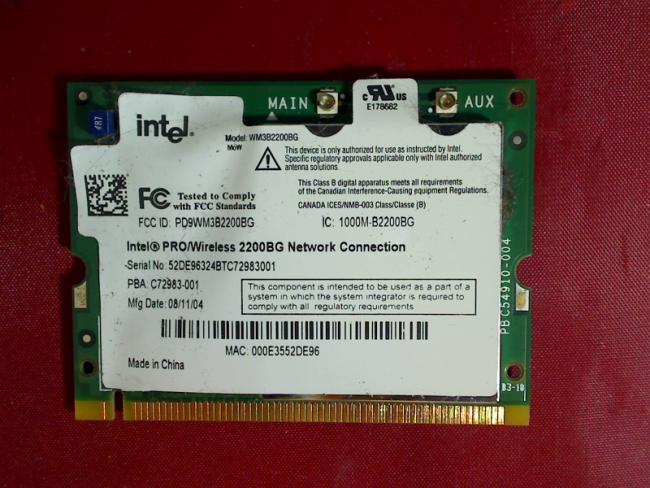 Wlan W-Lan WiFi Card Board Module board circuit board Acer Travelmate 3200 ZA1