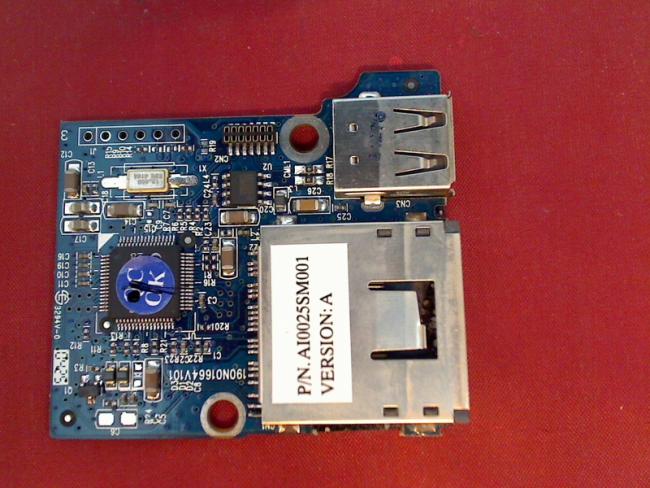 USB SD Card Reader Board circuit board Module board Acer Travelmate 3200 ZA1