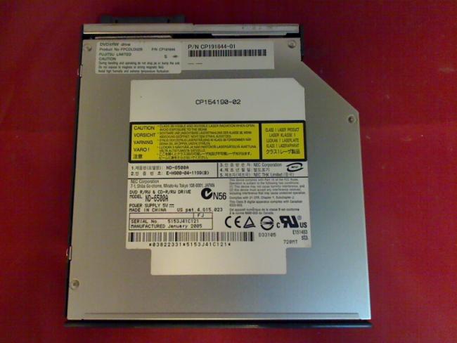 DVD Burner ND-6500A with Blende, Adapter, Fixing Siemens LifeBook C1110