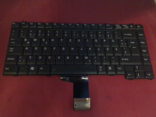 Original Keyboard G83C000742GR German Toshiba Tecra A8