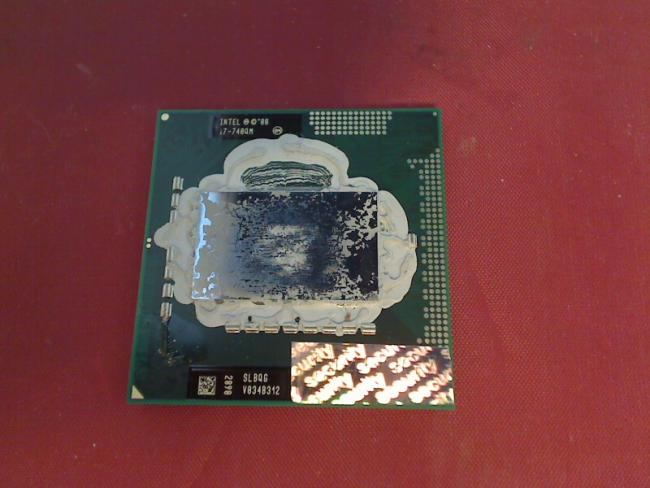 1.73 GHz Intel Core i7-740QM SLBQG CPU Prozessor Dell XPS L701x P09E