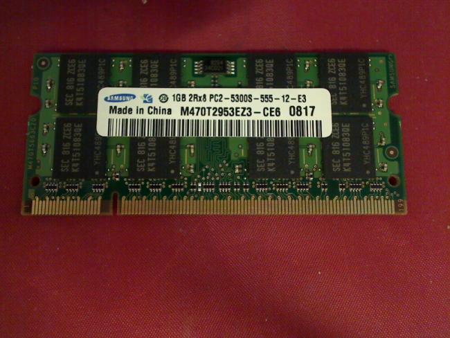 1GB DDR2 PC2-5300S Samsung SODIMM Ram Memory Memory Dell D630C PP18L