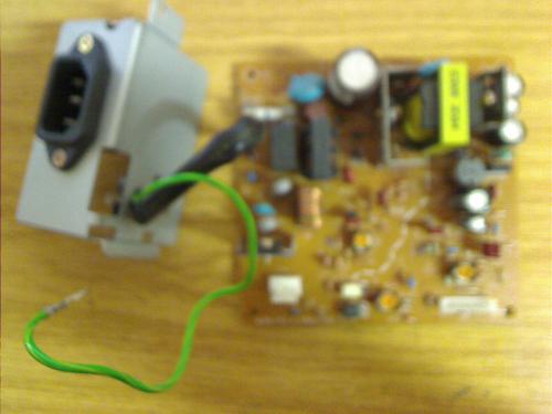 power supply Board circuit board Elektro Buche from Brother HL 1430