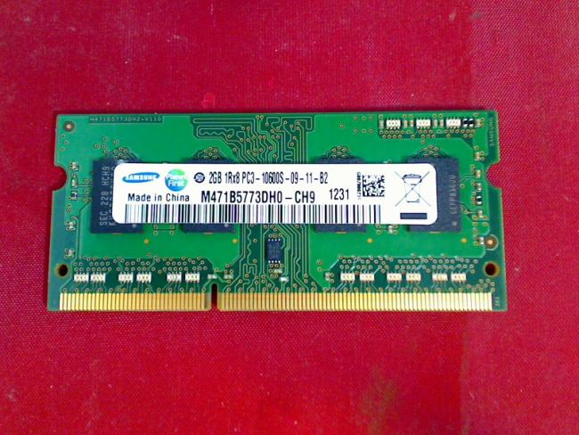 2GB DDR3 PC3-10600S SODIMM Ram Memory Samsung ChromeBook 550C