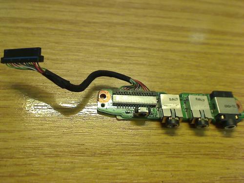 Audio Soundboard Card Module board Cable HP dv6000 dv6010ea