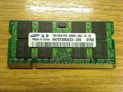 1GB Ram Samsung PC2-5300 M470T2953EZ3-CE6 HP dv6000 dv6010ea