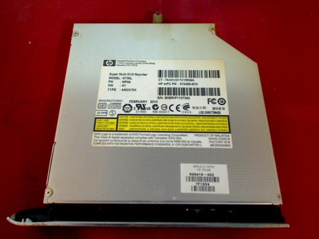 DVD Burner SATA GT30L with Bezel & Fixing HP DV6-1199eg (1)
