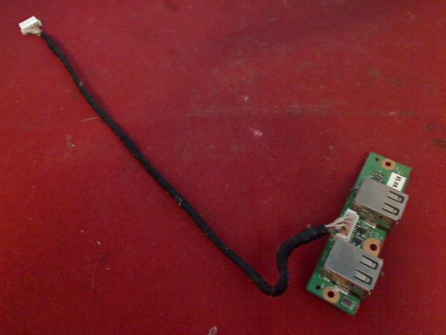 USB Port socket 4-Fach & Cables Clevo D9C D901C