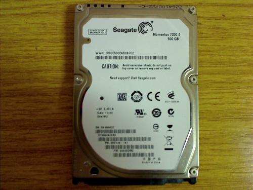 500 GB Festplatte HDD SATA 2.5" ST9500420AS -Defective- (1)