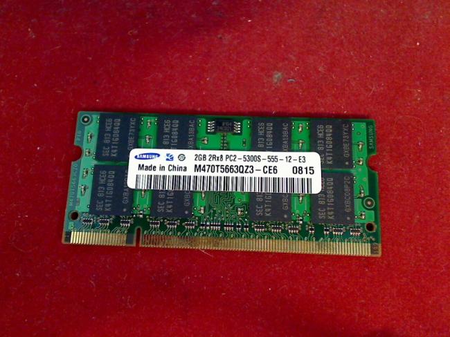 2GB DDR2 PC2-5300S Samsung SODIMM Memory Memory Latitude D620