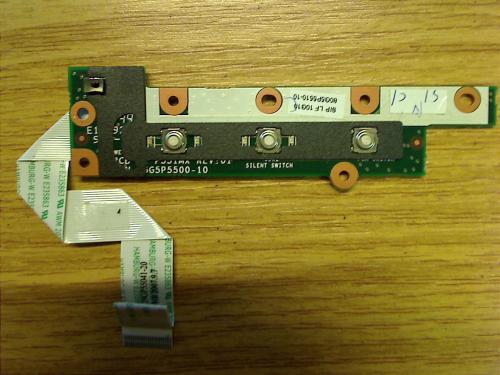 Power Einschaltboard circuit board Cables Fujitsu Siemens Amilo Pi 2540