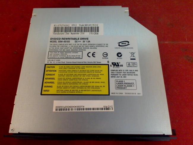 DVD Burner SSM-8515S IDE with Bezel & Fixing Acer Aspire 9300 MS2195 (2)