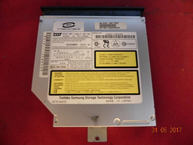 DVD Burner TS-L532A IDE with Bezel & Fixing ASUS A4000