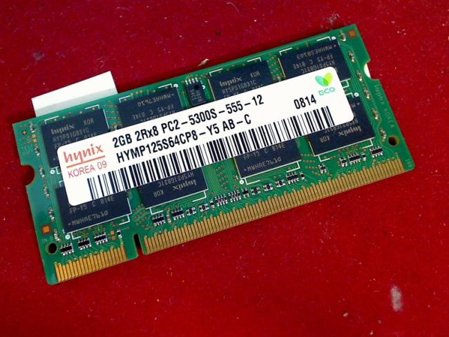 2GB DDR2 PC2-5300S Hynix SODIMM Ram Memory HP Compaq 2710p