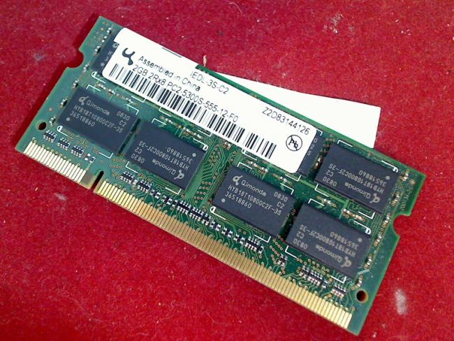2GB DDR2 PC2-5300S SODIMM Ram Memory Memory HP Compaq 2710p
