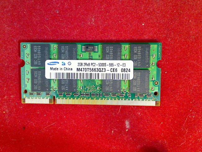 2GB DDR2 PC2-5300S Samsung RAM Memory Memory HP Compaq 6710b (2)