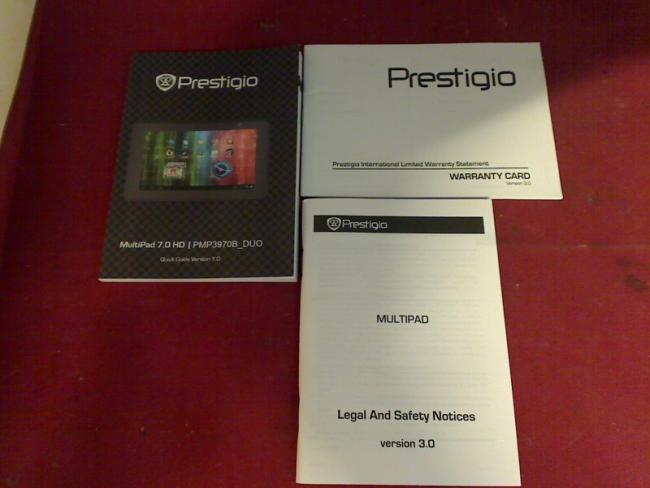 user manual Prestigio Multipad 7.0 HDD PMP3970B DUO