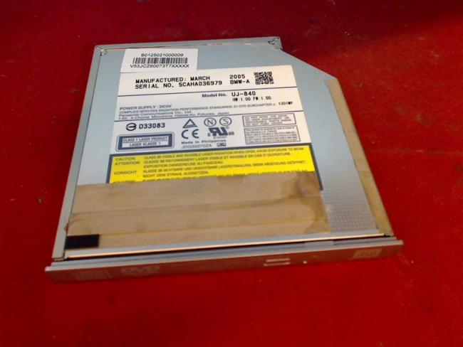 DVD Burner UJ-840 with Bezel & Fixing Medion MD95500 RIM 2000