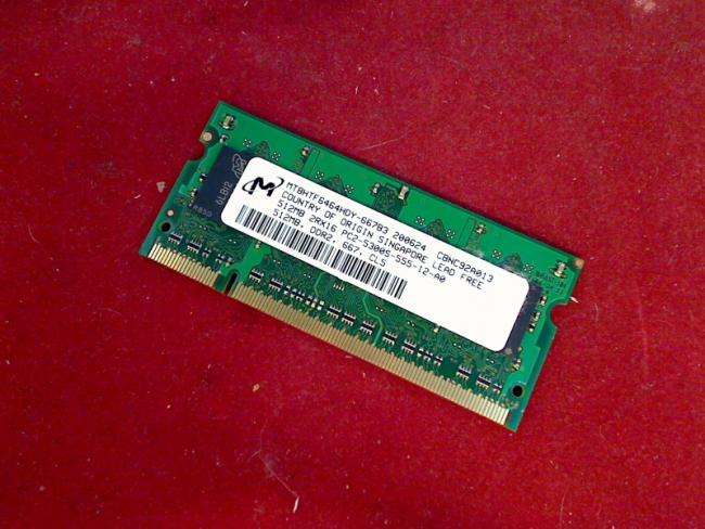 512MB MT PC2-5300S SODIMM Ram Memory HP dv5000 dv5235ea