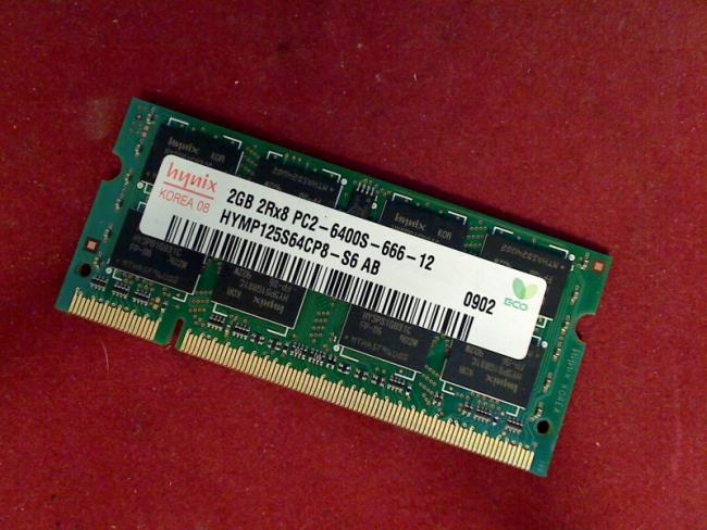 2GB DDR2 PC2-6400S Hynix SODIMM Ram Memory Toshiba L300-2CV