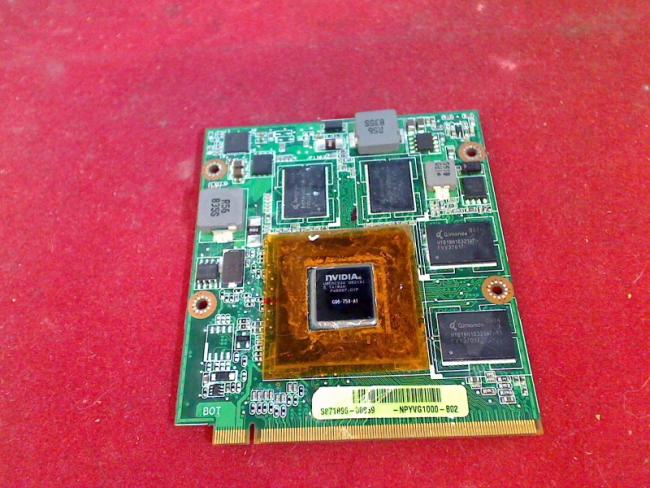 Nvidia GeForce GPU Grafik Board Card G96-750-A1 Asus G71V (100% OK)