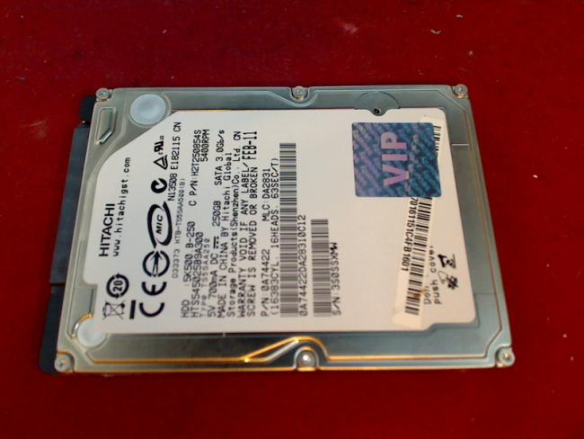 250GB HITACHI 5K500.B-250 SATA 2.5" HDD Festplatte Acer Aspire one PAV70 D255E