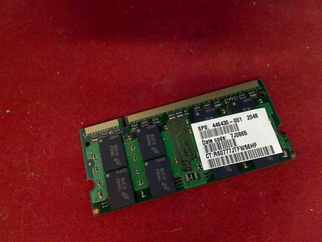 2GB DDR2 PC2-5300S 446430-001 SODIMM RAM Memory HP Compaq 6910P
