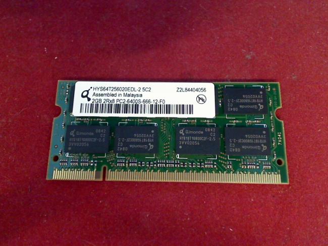 2GB DDR2 PC2-6400S 500575-001 SODIMM RAM HP Compaq 6730b (1)