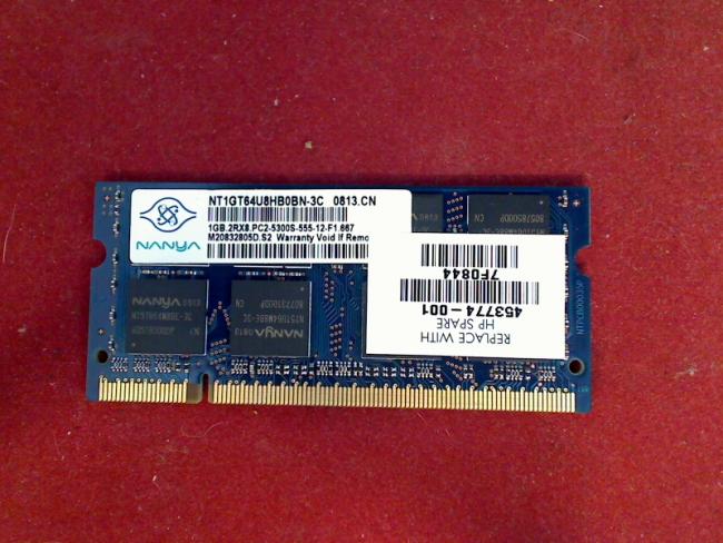 1GB DDR2 PC2-5300S 453774-001 SODIMM RAM HP dv6700 dv6840ez