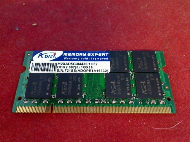 1GB DDR2 667 A DATA M2XAD5G3I4436I1C52 Dell Latitude E6500 PP30L
