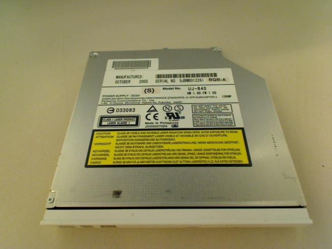 DVD Burner UJ-840 IDE with Bezel & Fixing BenQ Joybook S52/S53 S53W