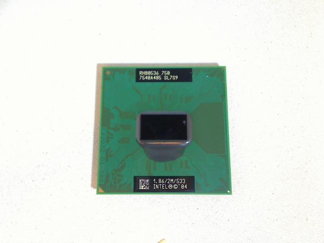 1.86 GHz Intel Pentium M 750 SL7S9 CPU Prozessor BenQ Joybook S52/S53 S53W