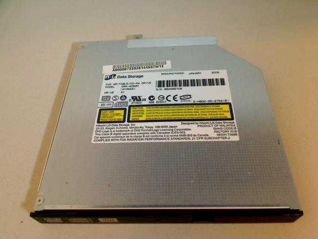 DVD Burner GMA-4082N IDE with Bezel & Fixing Cable Toshiba P100-115