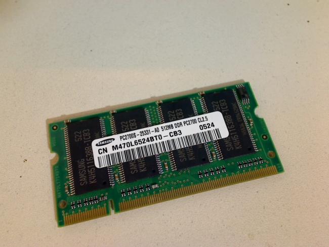 512MB DDR PC2700S Samsung SODIMM Ram Memory Toshiba M50-115