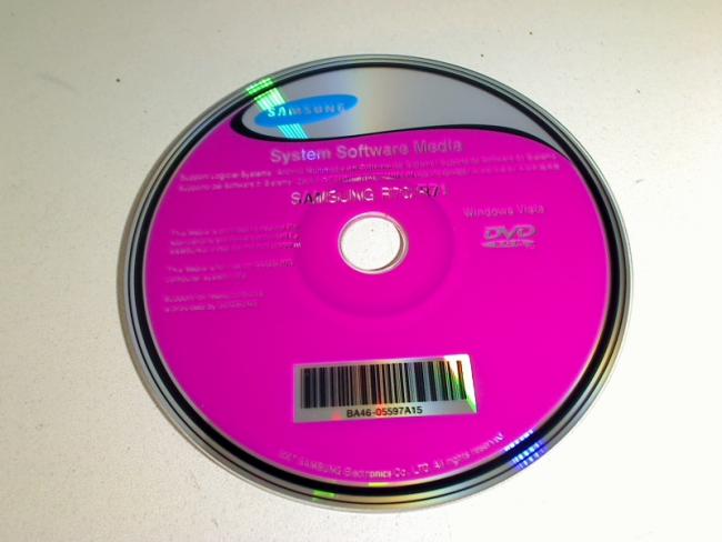 System Software Media Treiber DVD Samsung NP-R70 (1)