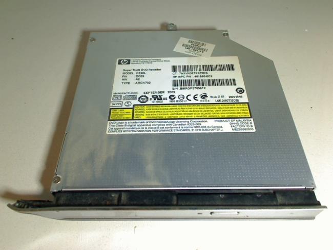 DVD Burner GT20L 511880-001 Bezel & Fixing HP DV6 dv6-2115eg