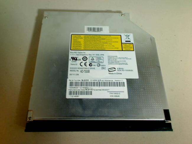 DVD Burner AD-7530B with Bezel & Fixing MSI GX-700 MS-1719 (1)