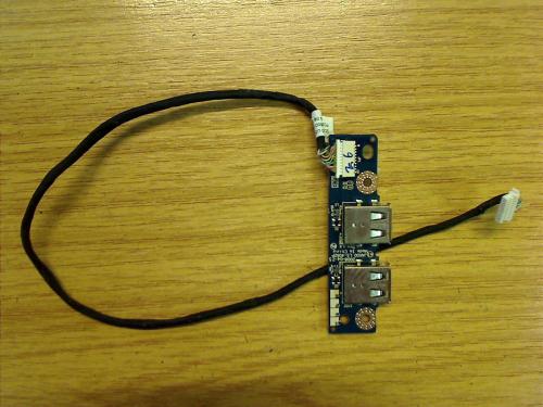 USB Port Board Cables DV7 DV7-1205eg -2