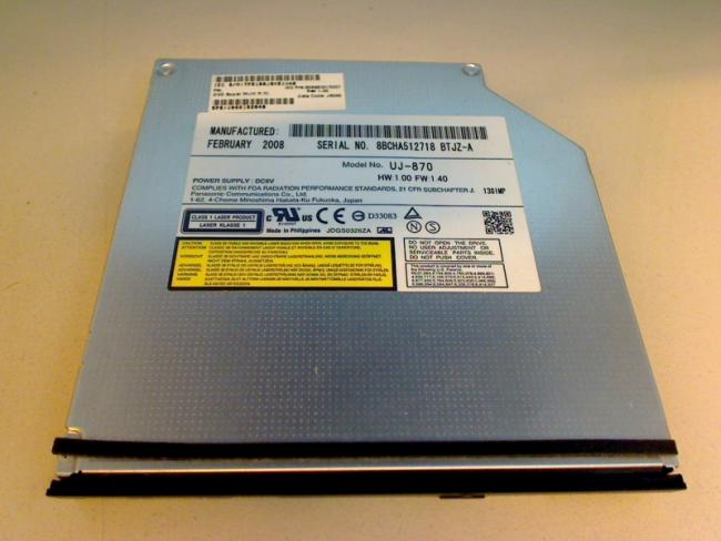 DVD Burner UJ-870 IDE with Blende, Fixing Toshiba L350-12C