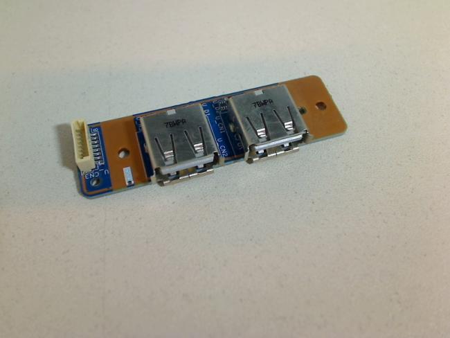 USB Port 2-Fach Board circuit board Module board Sony PCG-7121M VGN-NR21S (1)