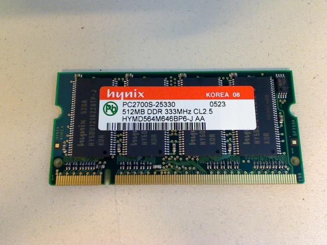 512MB DDR PC2700S 333MHz Hynix SODIMM RAM Sony PCG-7A1M VGN-FS285M