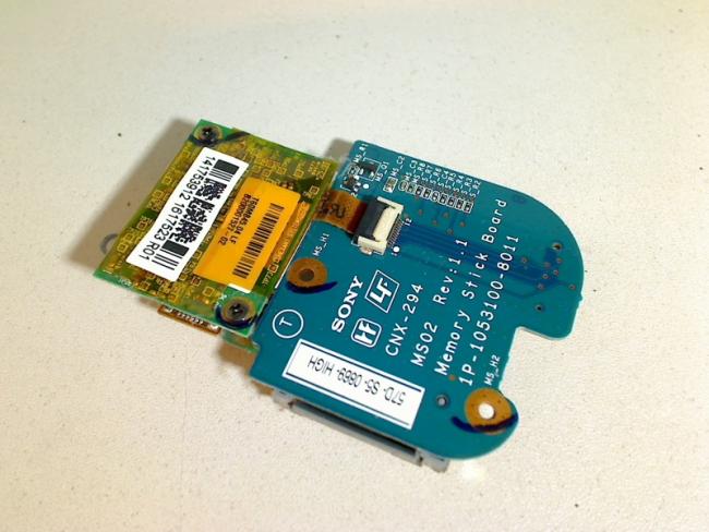 Memory Stick Board MS02 Rev:1.1 & Modem Sony PCG-7A1M VGN-FS285M -2