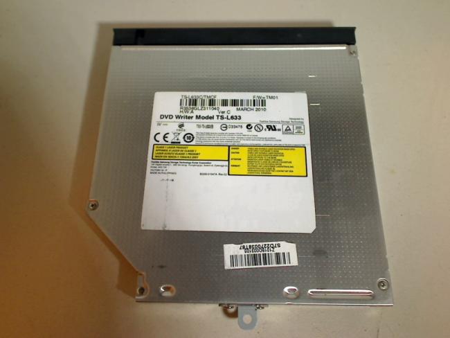 DVD Burner Writer TS-L633 SATA with Blende, Fixing MSI CX620 MX MS-1688