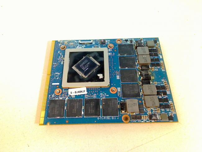 AMD GPU Grafik Board Card Module board S-BJABKJF Clevo XMG P170EM (100% OK)