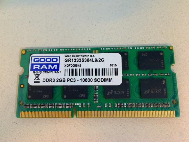 2GB DDR3 PC3-10600S SODIMM GOOD RAM Memory Clevo XMG P170EM