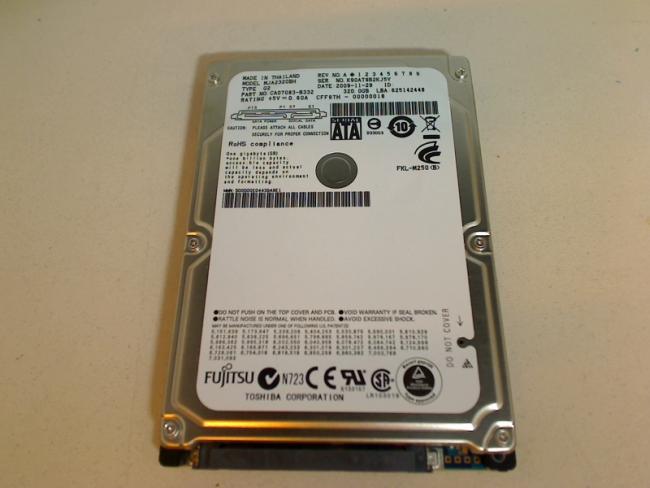 320GB Fujitsu MJA2320BH 2.5" SATA HDD Festplatte Acer Extensa 5220 (1)